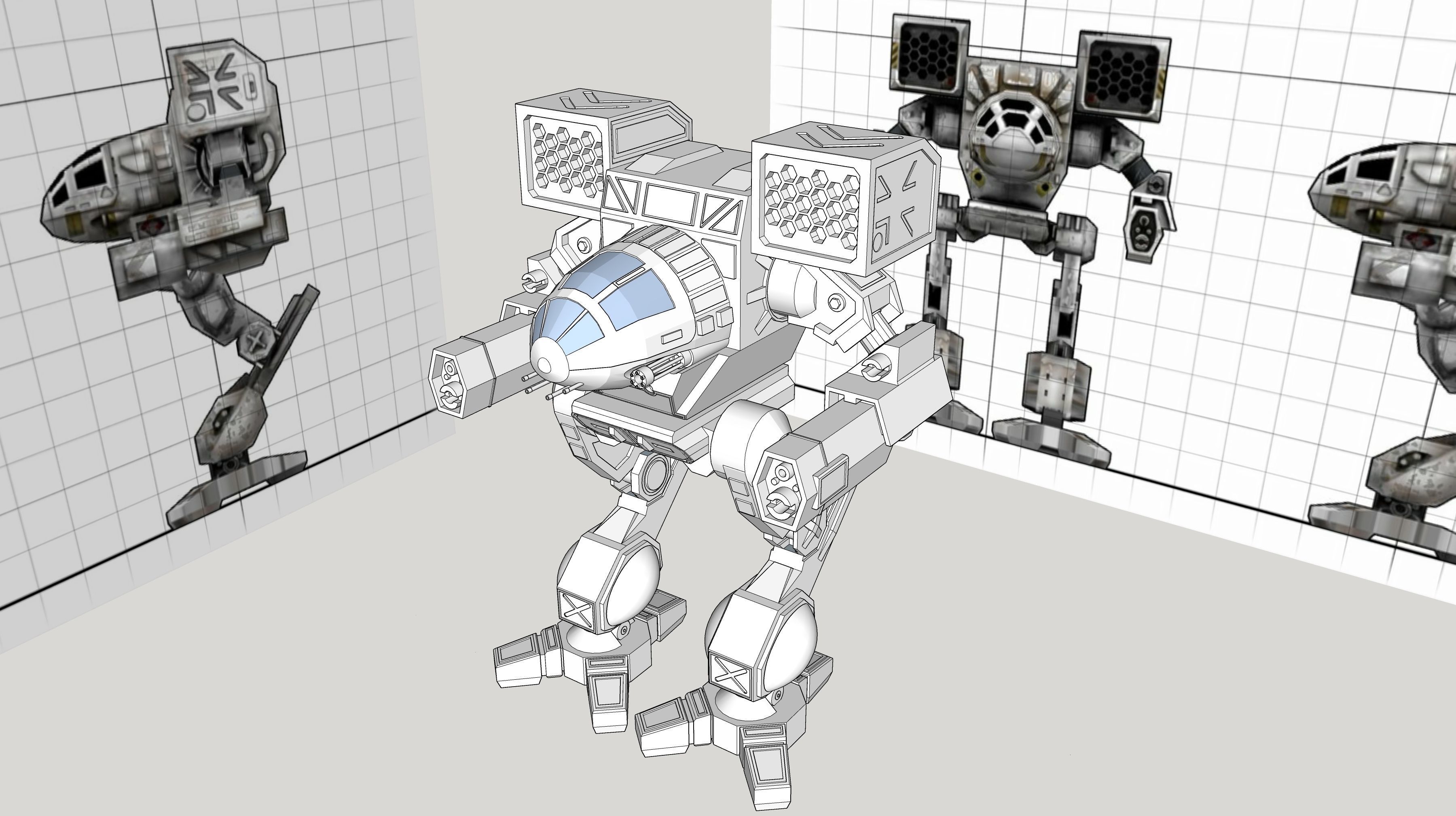 Mad Cat  3D model 3D print model_8