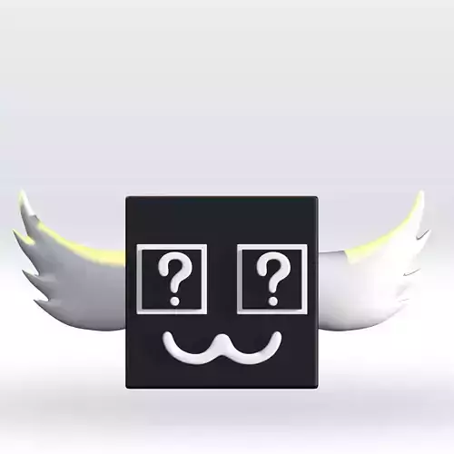 Secret lucky Block steal a Brainrot STL 3D Model 3mf Multicolor 