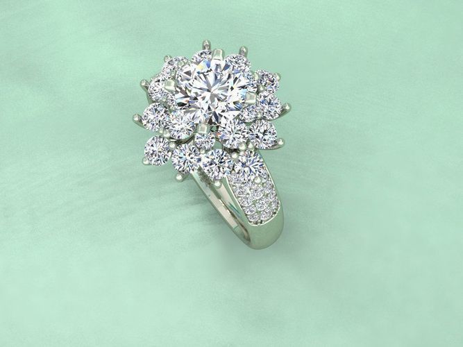 Vip ring 007 3D print model_3