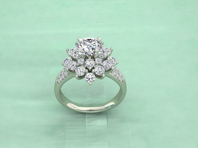 Vip ring 007 3D print model