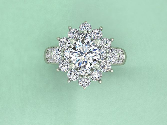 Vip ring 007 3D print model_1