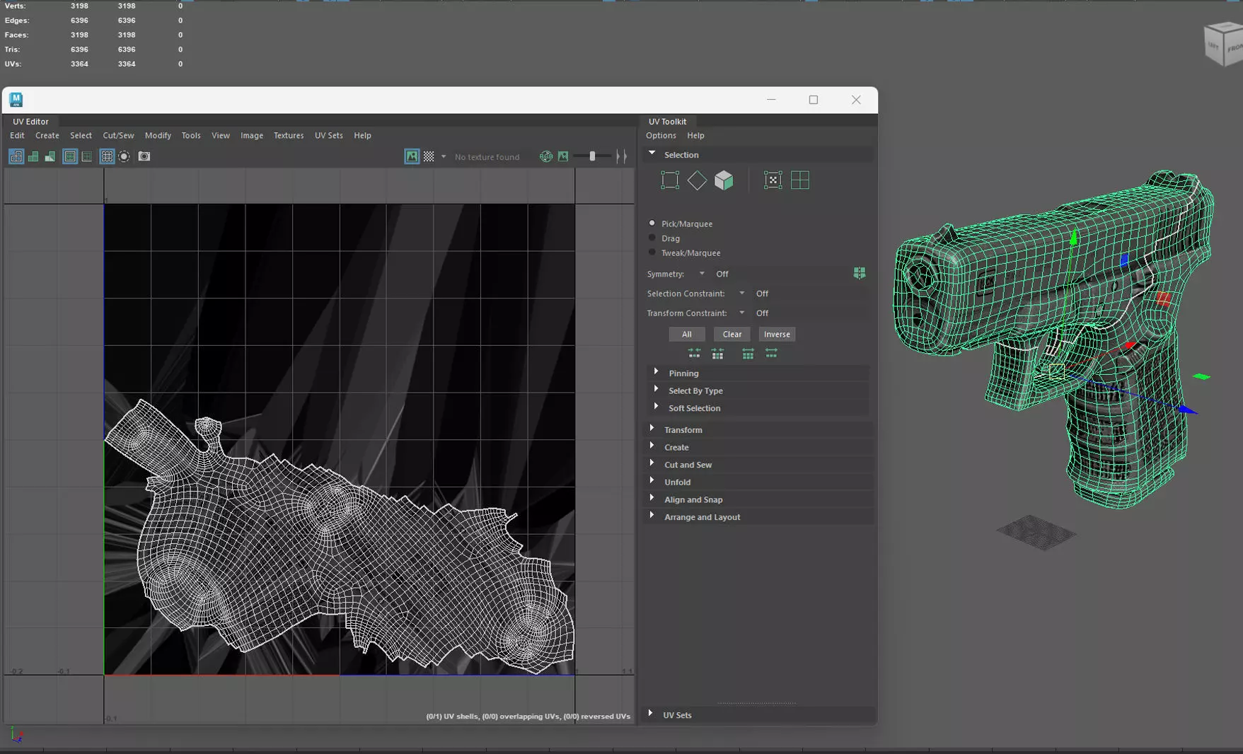 Glock 19 Gen 5  Realistic 3D Model  4K PBR Textures Game Ready  Low-poly 3D model_14