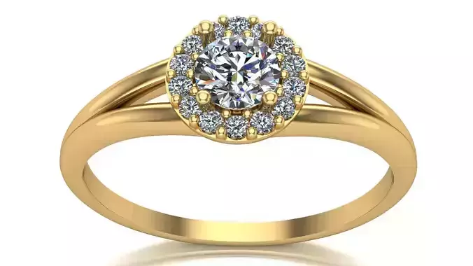 Solitaire Diamond Ring