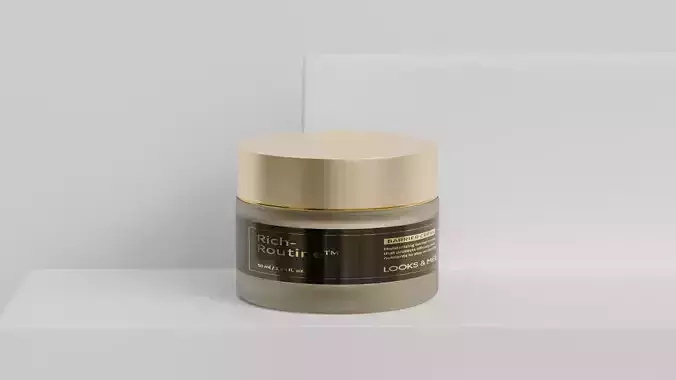 Cosmetic Cream Jar Bottle