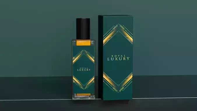 Cosmetic Glass Perfume Bottle