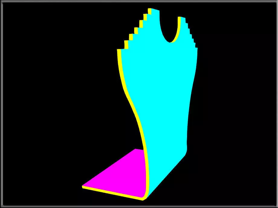 Jewelry Display Holder Stand Low-poly 3D model_3