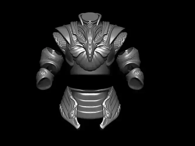 Armor of resistance 3D print model