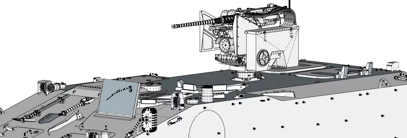 VBTP IVECO GUARANI BOPE Low-poly 3D model_19