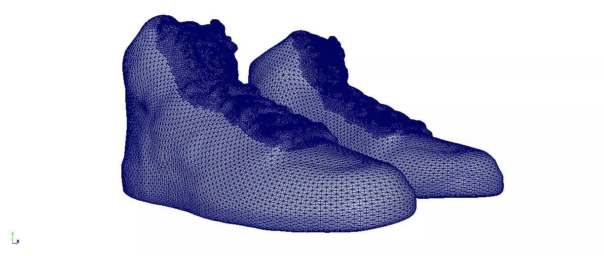 Nike Air SB Dunk High Brain Wreck Low-poly 3D model_6