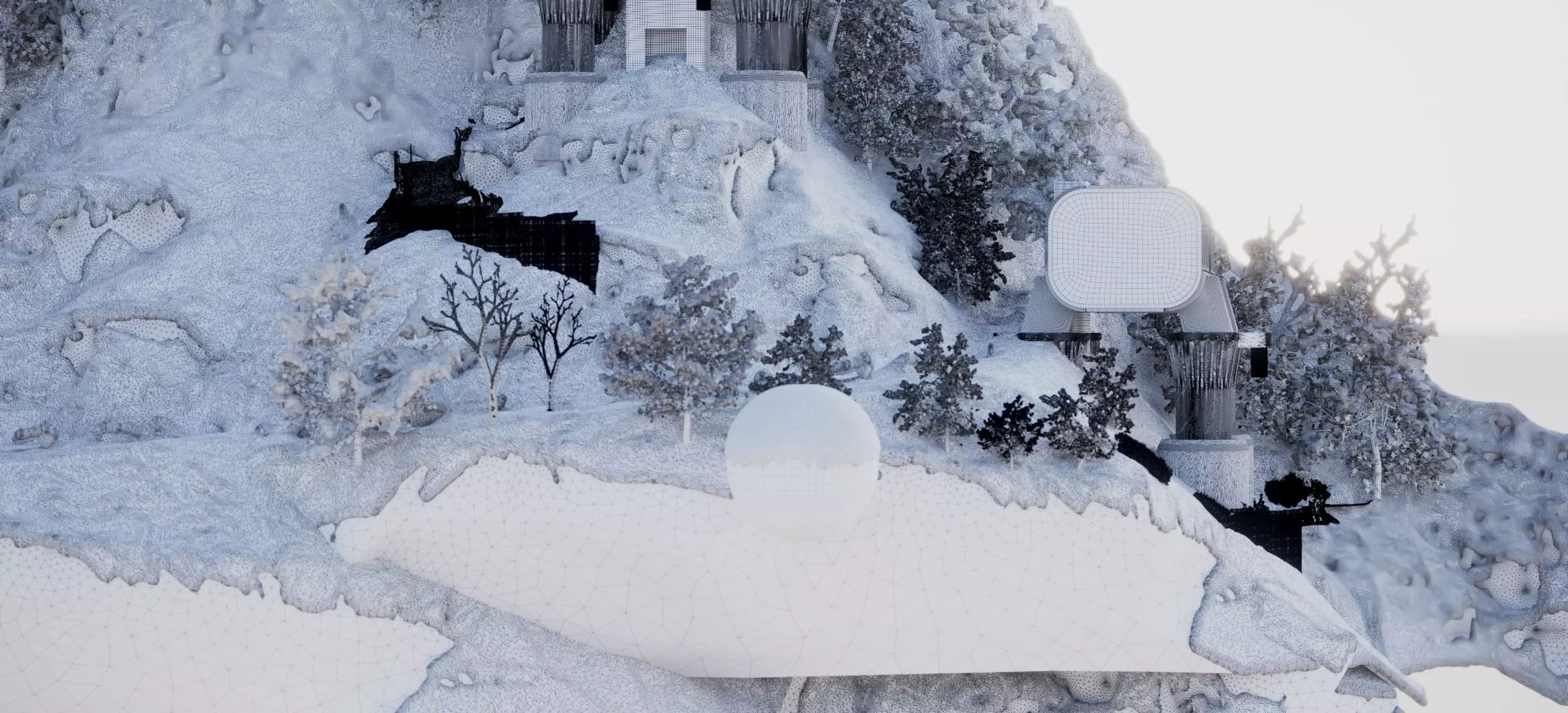 THE SNOW MOUNTAIN HABITAT ALPHA 2024 3D model_15