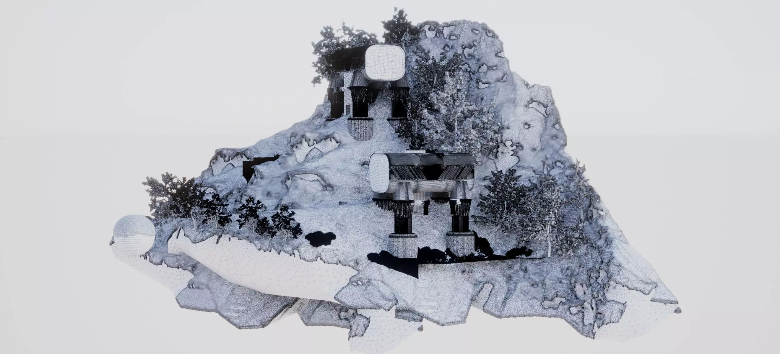 THE SNOW MOUNTAIN HABITAT ALPHA 2024 3D model_12