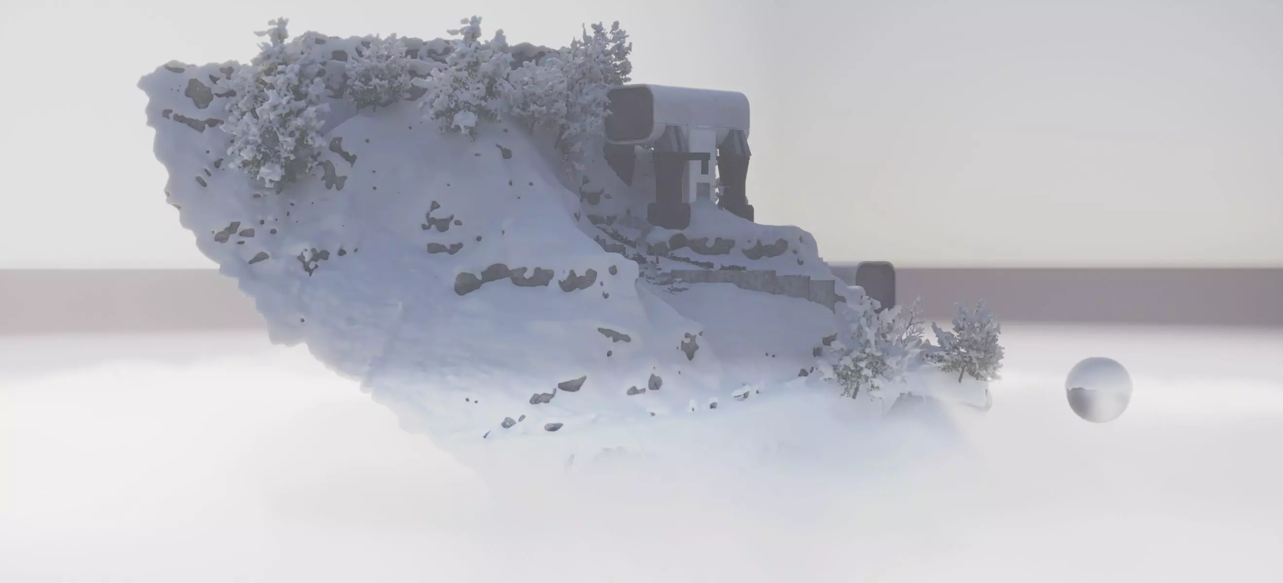 THE SNOW MOUNTAIN HABITAT ALPHA 2024 3D model_3