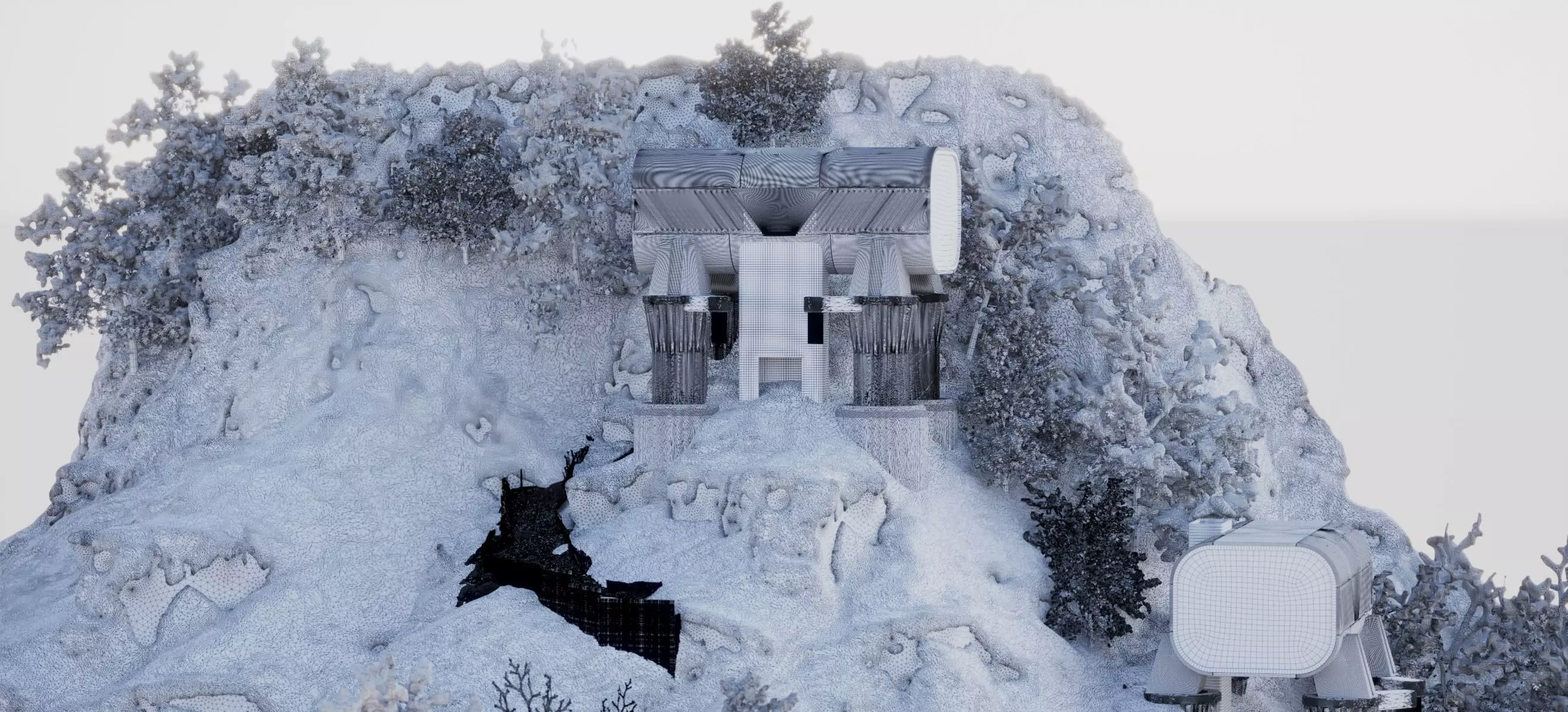 THE SNOW MOUNTAIN HABITAT ALPHA 2024 3D model_16