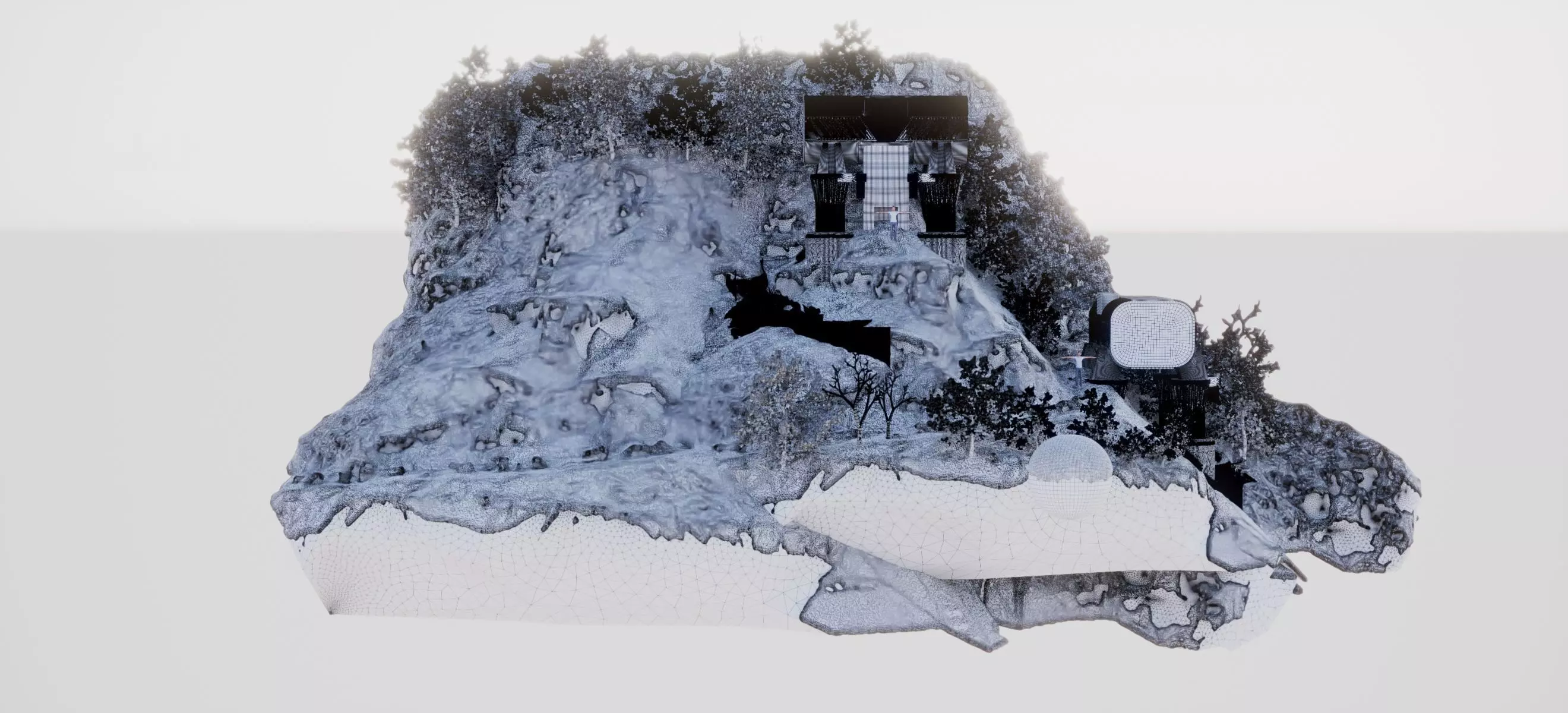 THE SNOW MOUNTAIN HABITAT ALPHA 2024 3D model_10