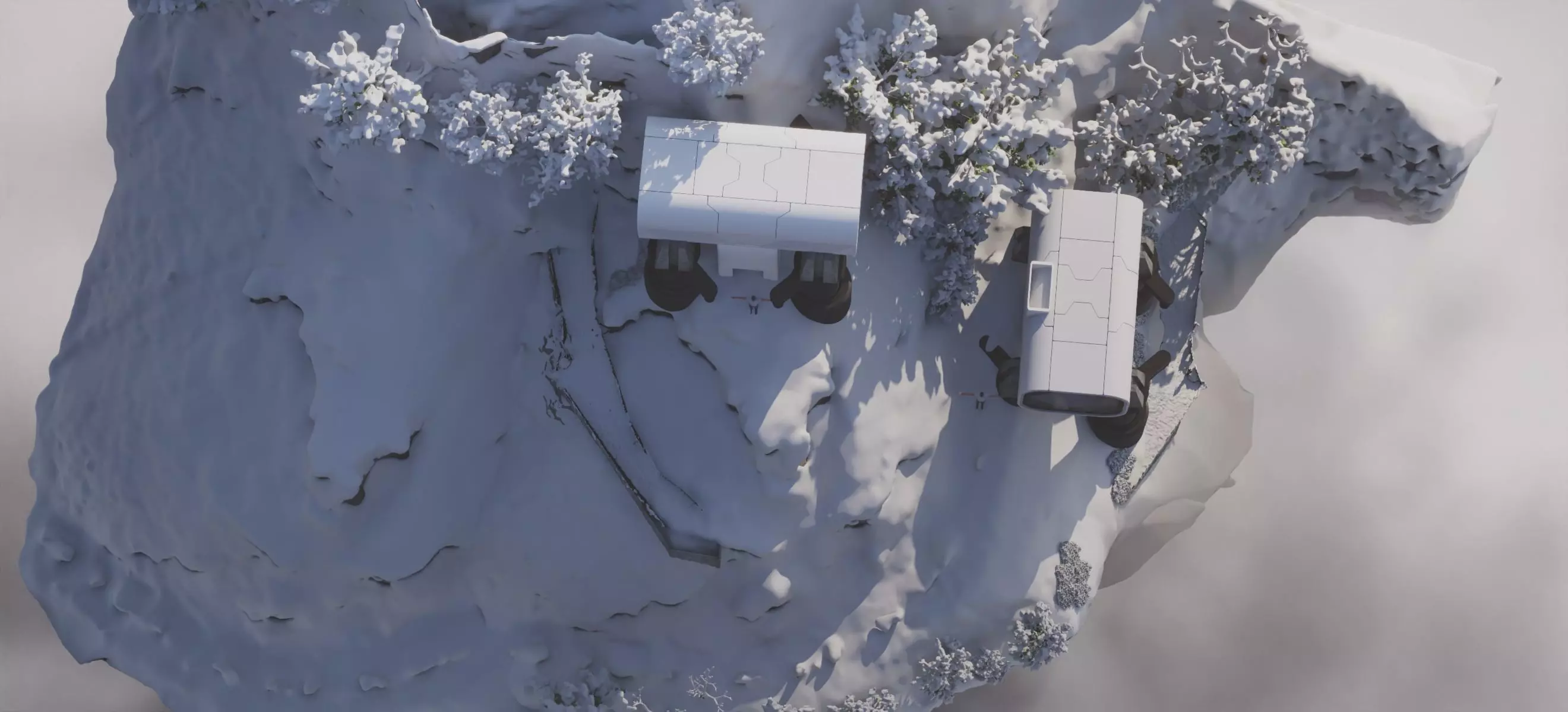 THE SNOW MOUNTAIN HABITAT ALPHA 2024 3D model_8