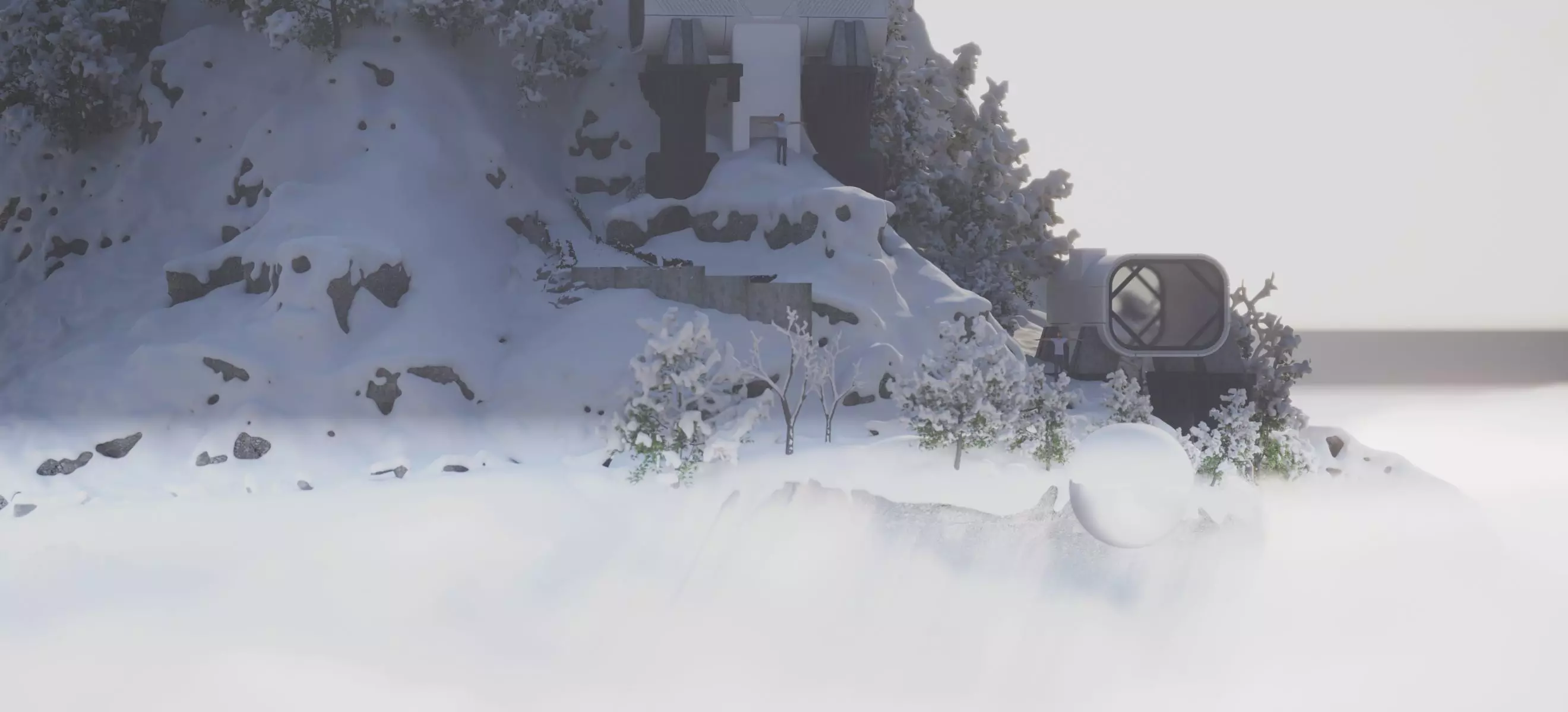 THE SNOW MOUNTAIN HABITAT ALPHA 2024 3D model_5