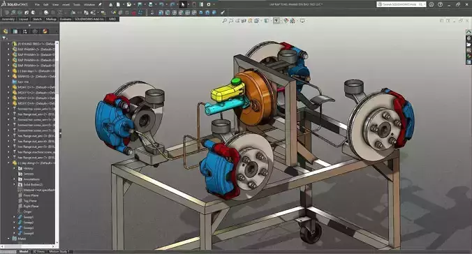 Floating Caliper Disc Brake