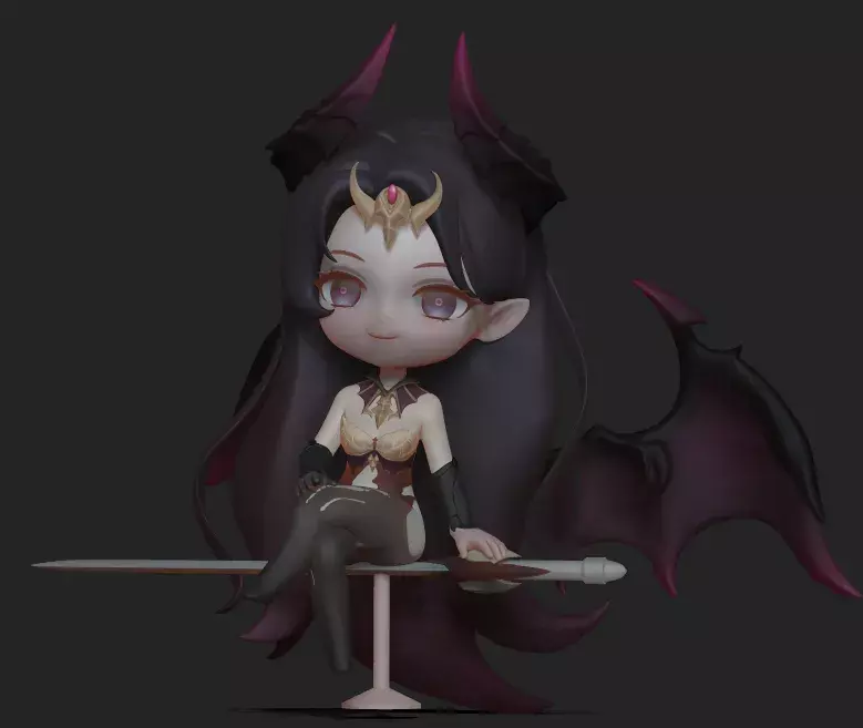 Lost ark - Vykas pet figure  Free 3D print model_0