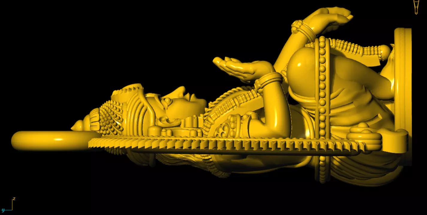 ayyappa 3d printed model 3D print model_11