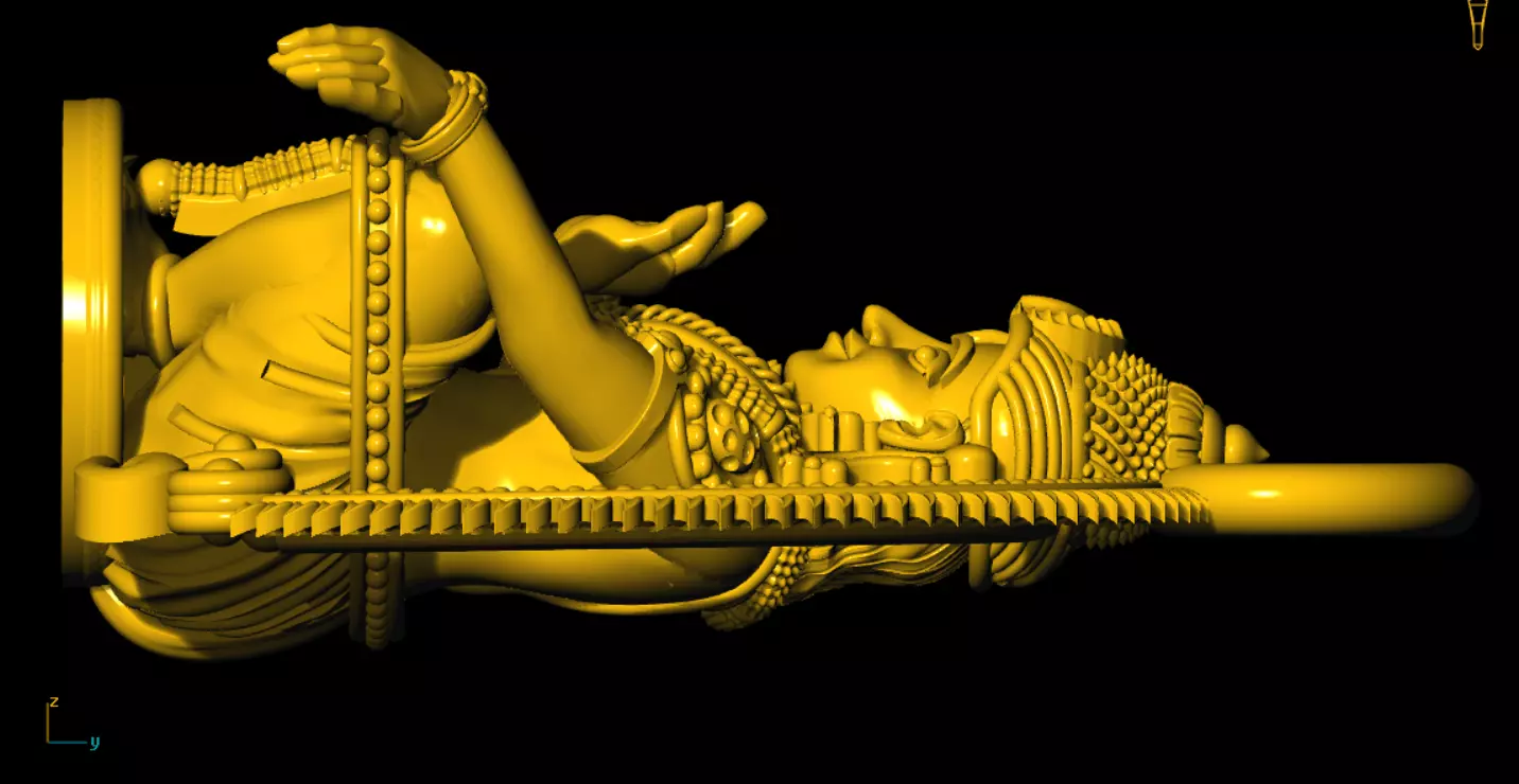 ayyappa 3d printed model 3D print model_14