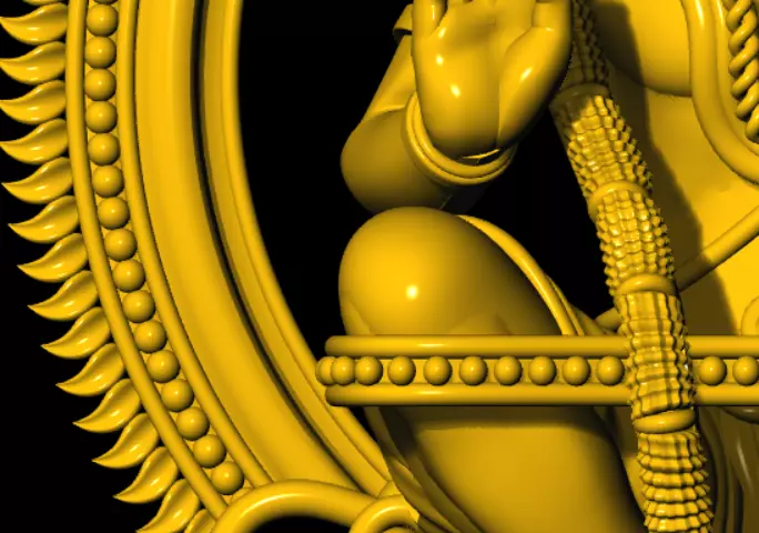 ayyappa 3d printed model 3D print model_8