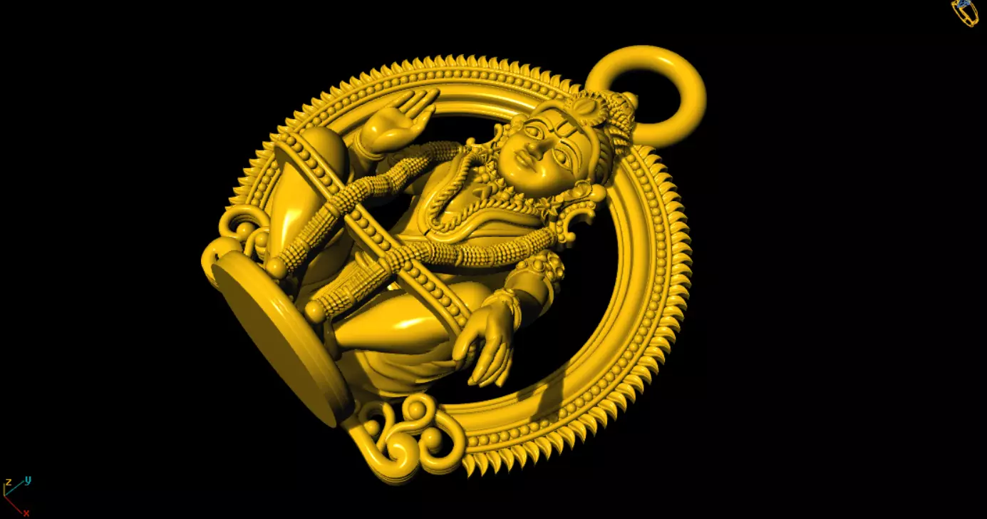 ayyappa 3d printed model 3D print model_20