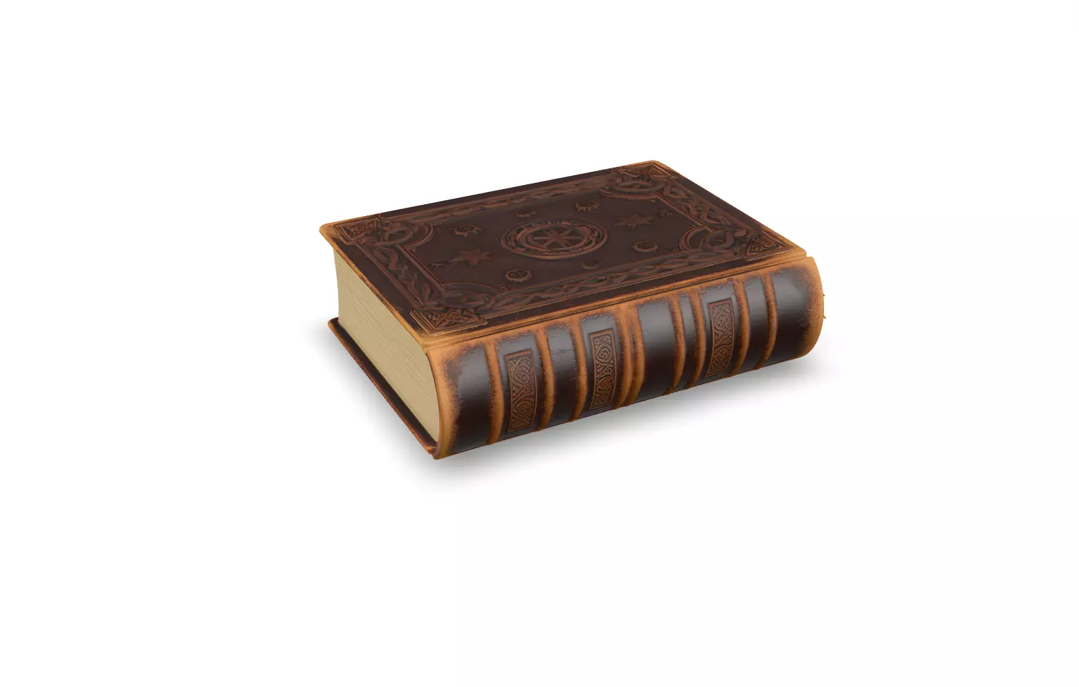 Halloween 3D Props Pack HIGH And Low Poly Low-poly 3D model_9