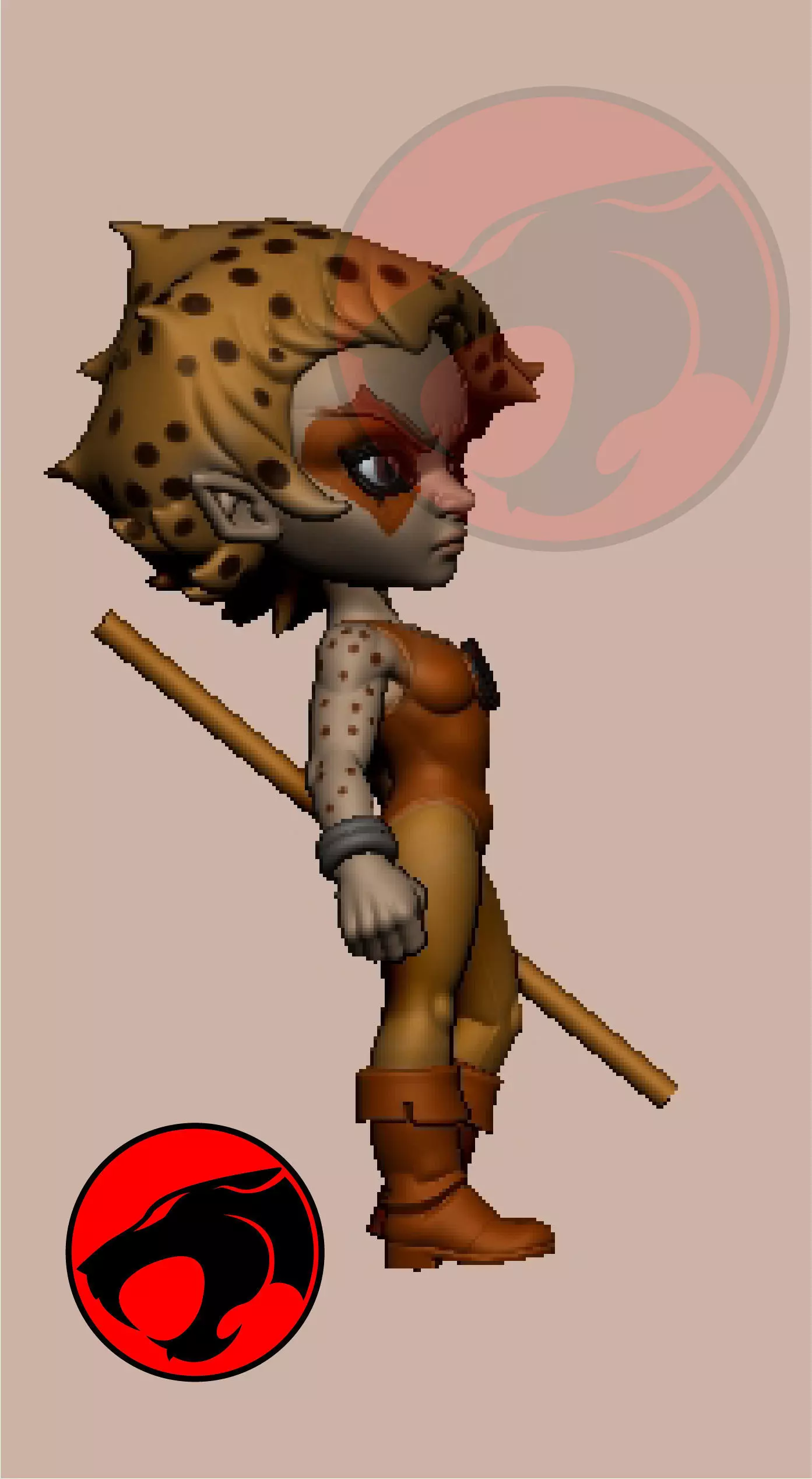 Chitara thundercats 3D model_1