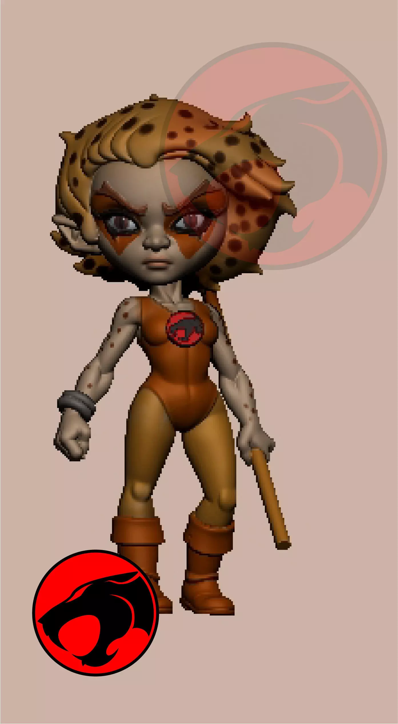 Chitara thundercats 3D model_0