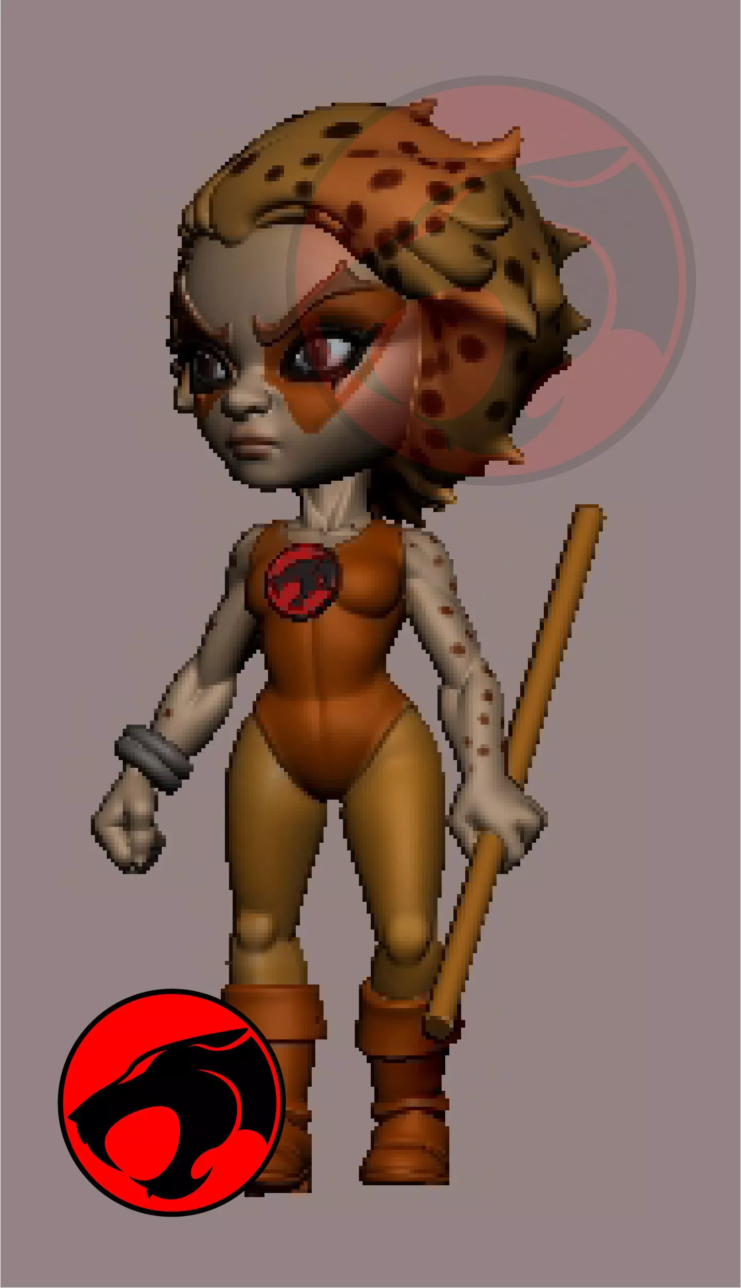 Chitara thundercats 3D model_2