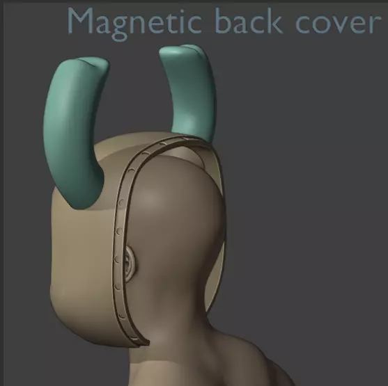 Hollow Knight helmet mask 3D print model_5