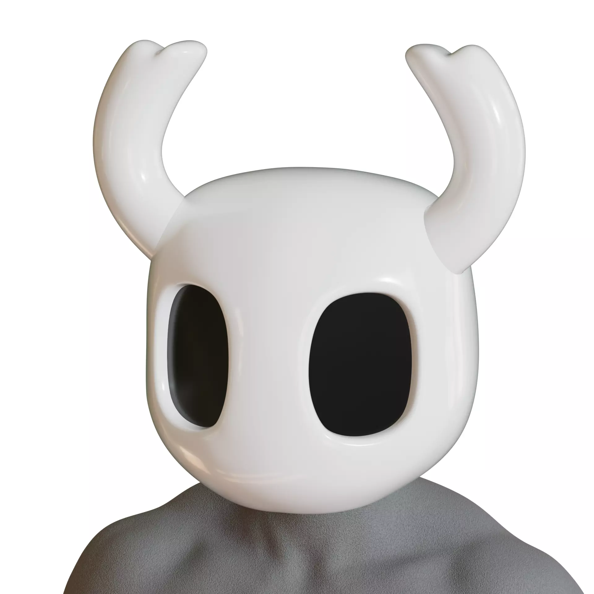 Hollow Knight helmet mask 3D print model_7