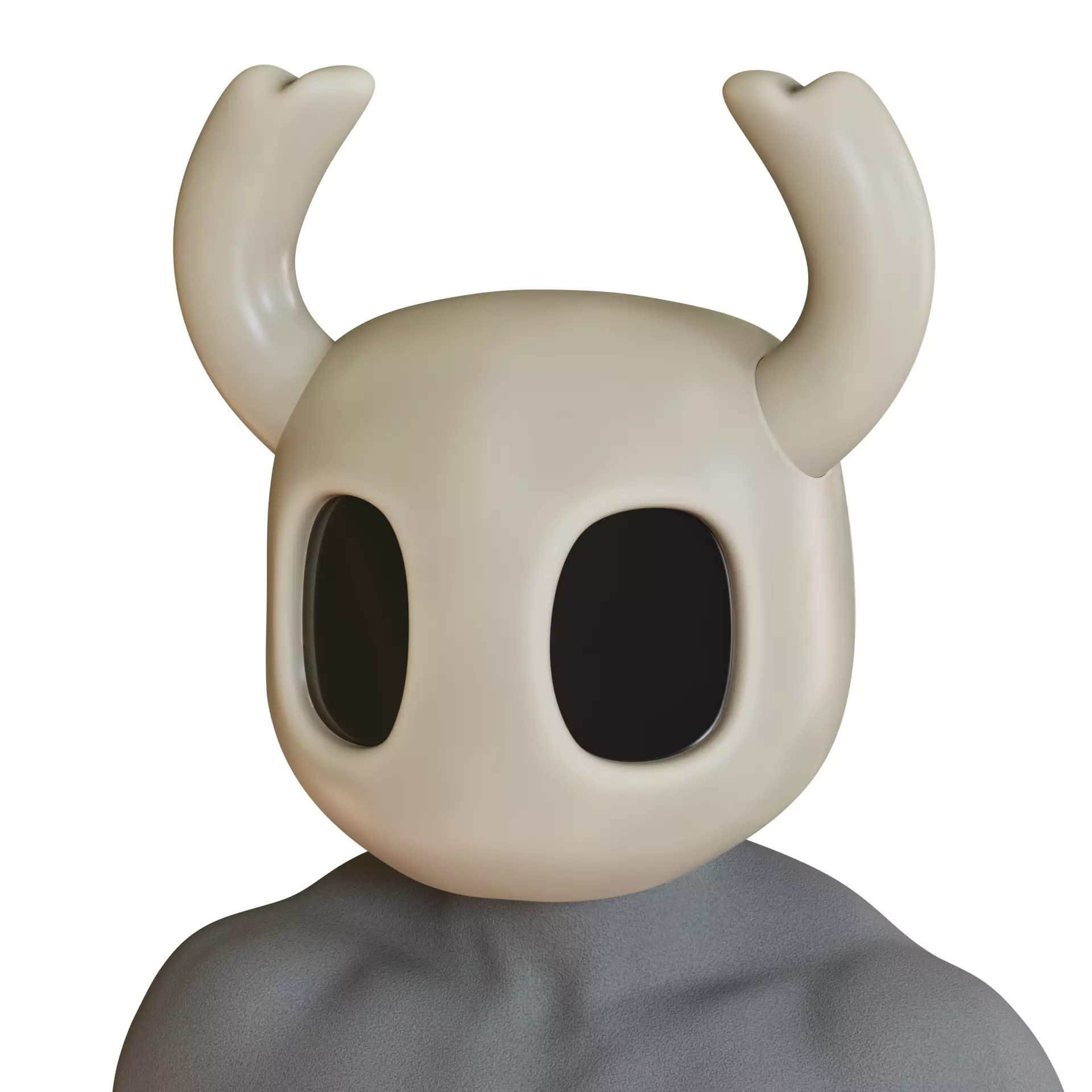 Hollow Knight helmet mask 3D print model_8