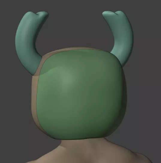 Hollow Knight helmet mask 3D print model_1