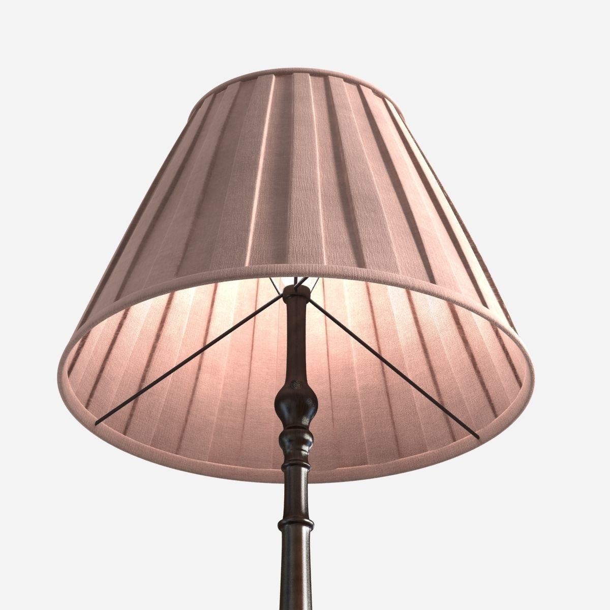 Besselink and Jones Beehive candlestick lamp 3D model_2