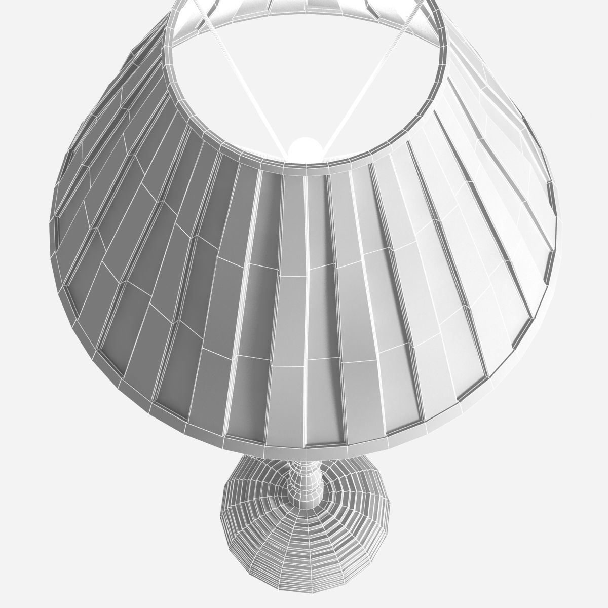 Besselink and Jones Beehive candlestick lamp 3D model_7