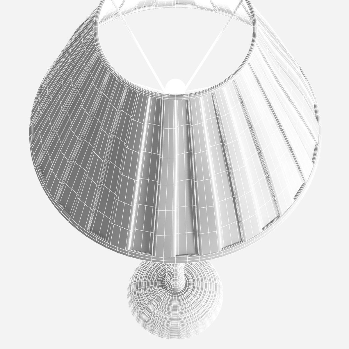 Besselink and Jones Beehive candlestick lamp 3D model_9