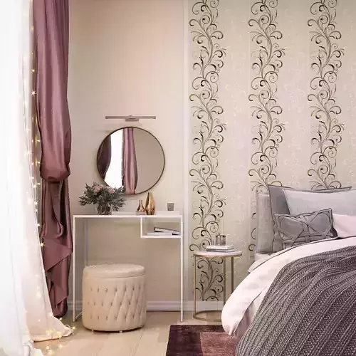 Vertical Scroll Stripe Wallpaper Texture