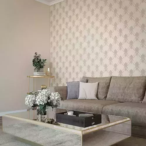Beaded Swag Trellis Wallpaper Texture  Texture