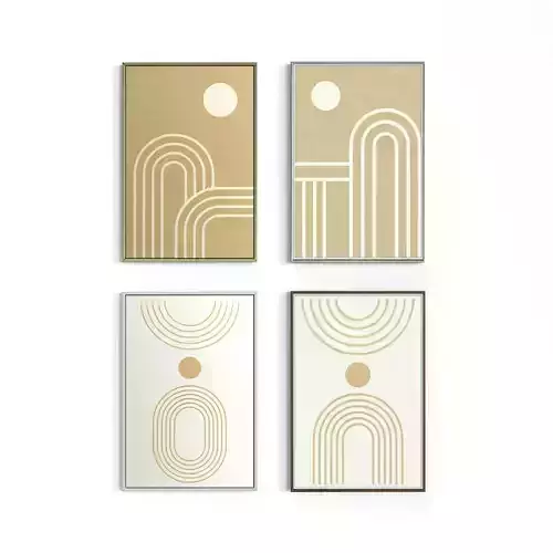 Picture with frame N-005