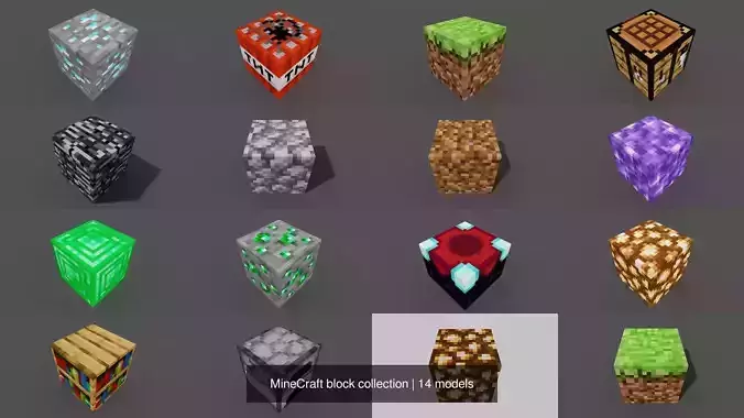 MineCraft block collection 