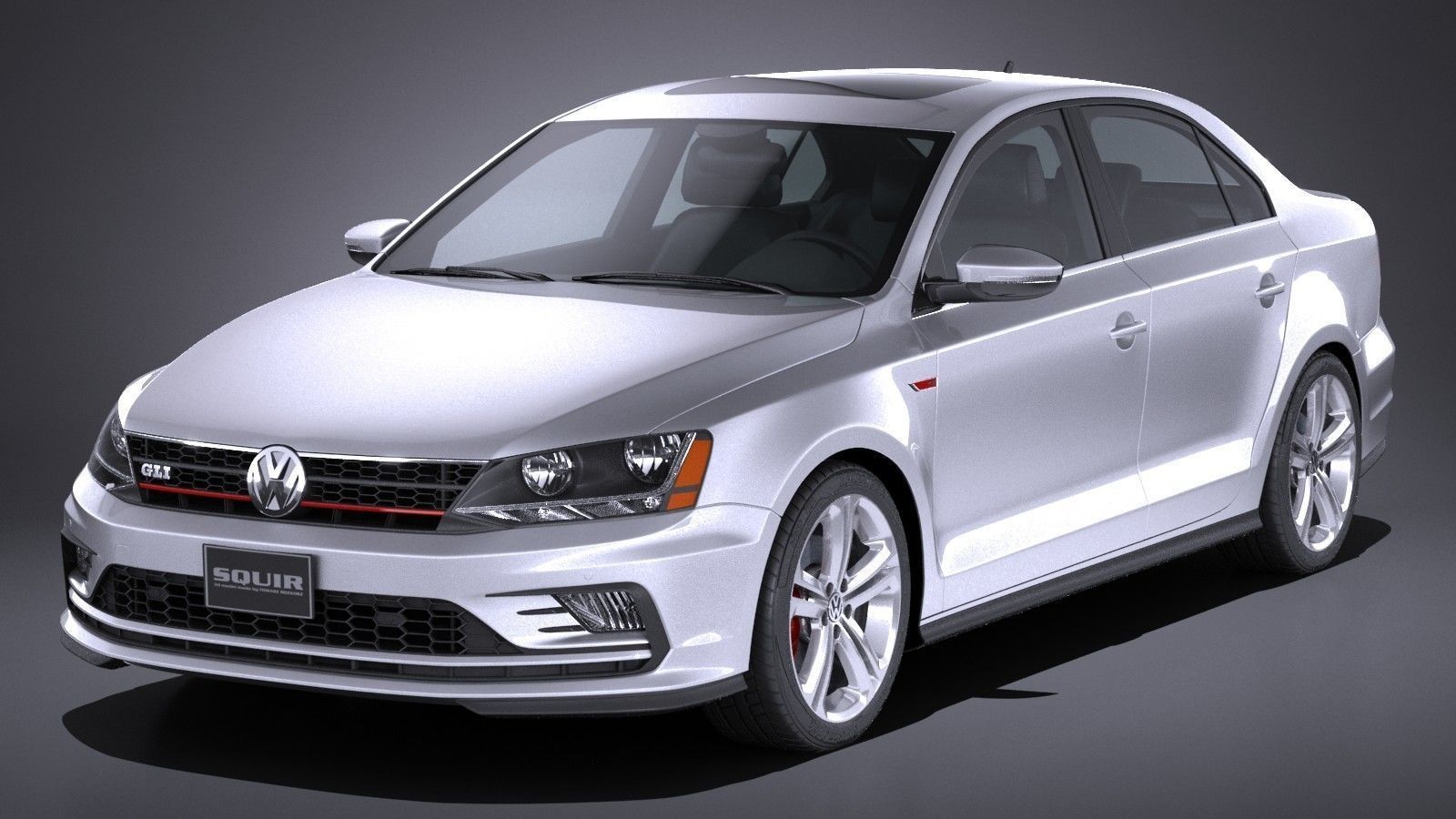 Volkswagen Jetta Gli 2017 Usa Model Max Bip Obj Mtl S Fbx C4d Volkswagen Jetta Gli 2017 Usa Model