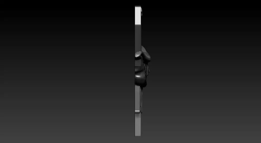 Bloody Smile 3d Pendant 3D print model_3