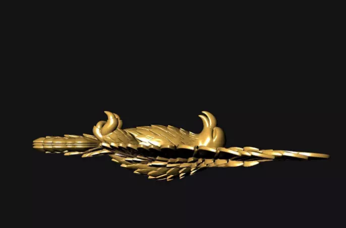 Eagle model 3D print model Free 3D print model_3