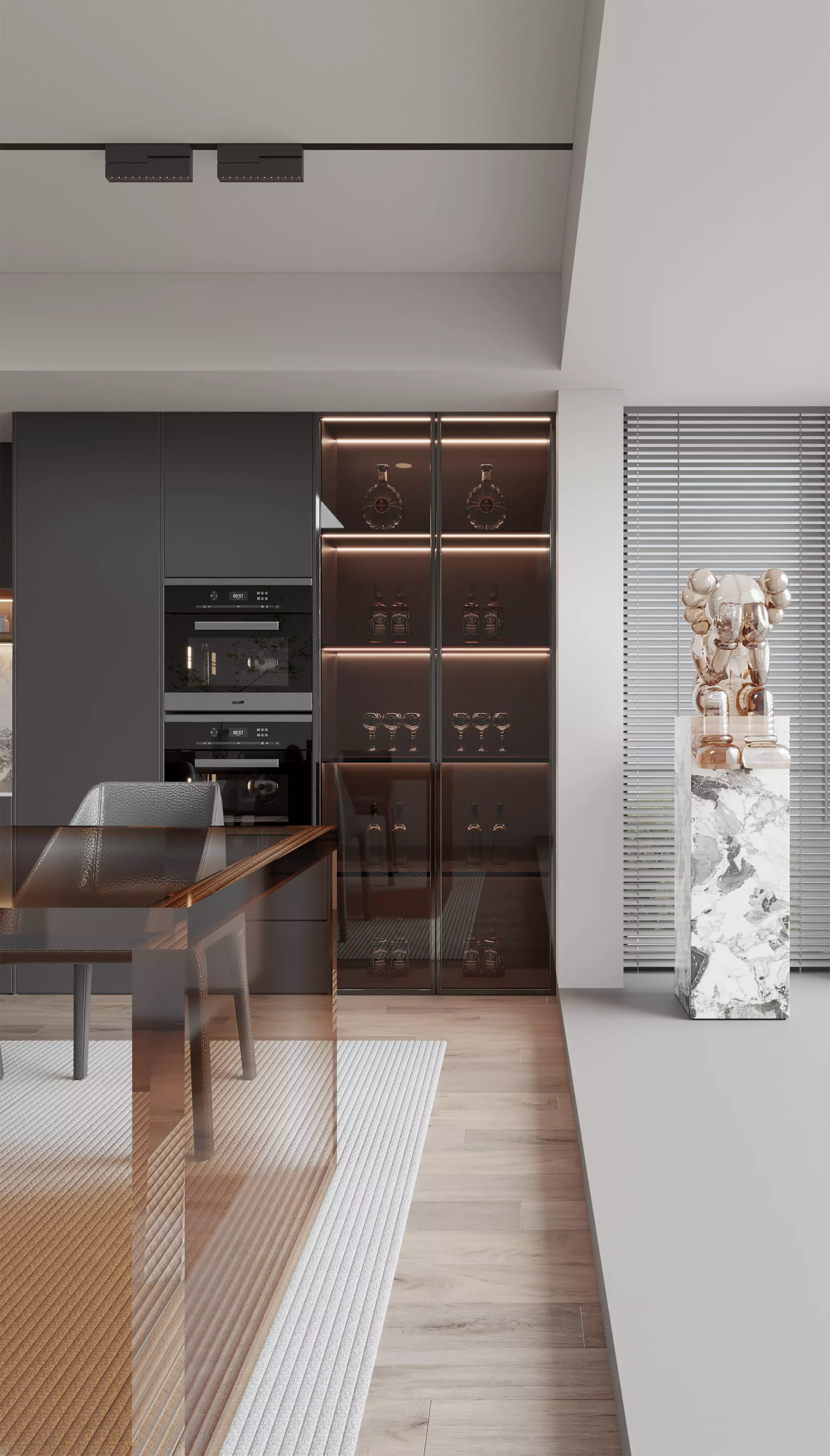 Sharing of a Recent Partial Dining Room 3D Scene 3D model_3