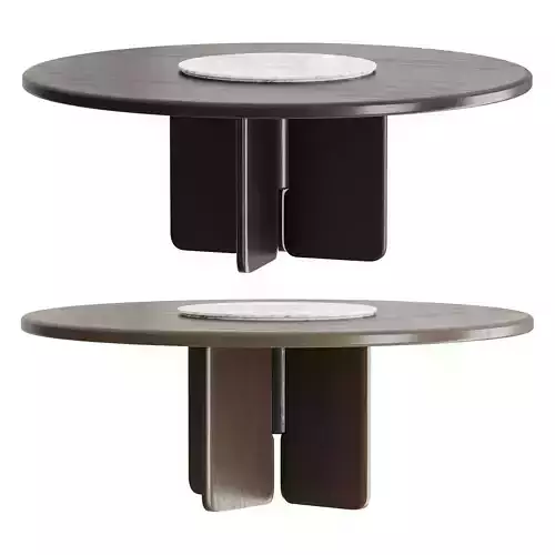 174 Faifo Round Dining Table by Districteight