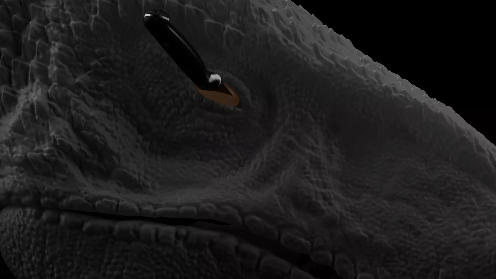 Utahraptor bust from Primitive war Free 3D print model_2