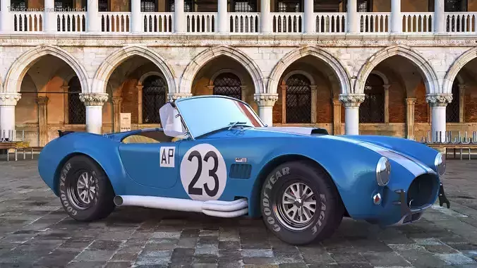 AC Shelby Cobra 1965 3D model