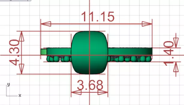 Two tone Angel Wing stl 3dm Pendant with Diamonds jp0358 3D print model_23