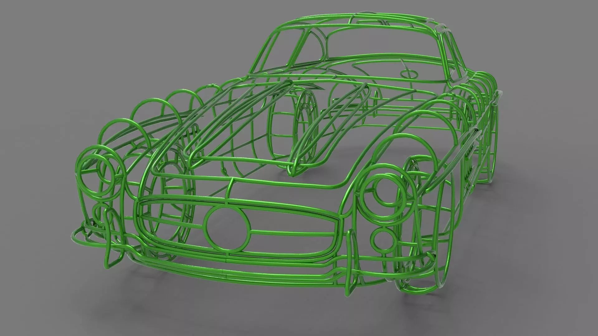 Mercedes-Benz 300 SL 3D print model_6